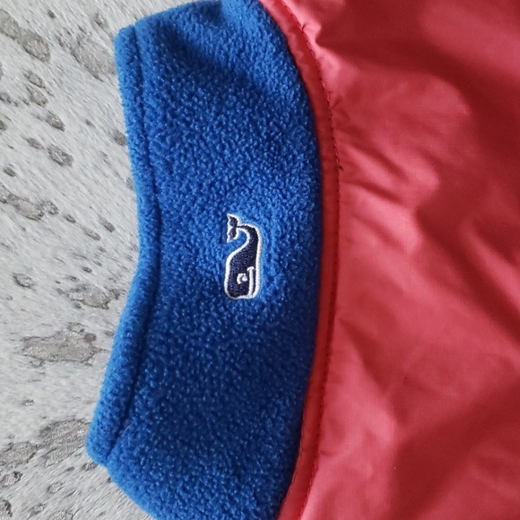 Vineyard Vines Shep Fleece Vest SzS Full Zip - Picture 7 of 8